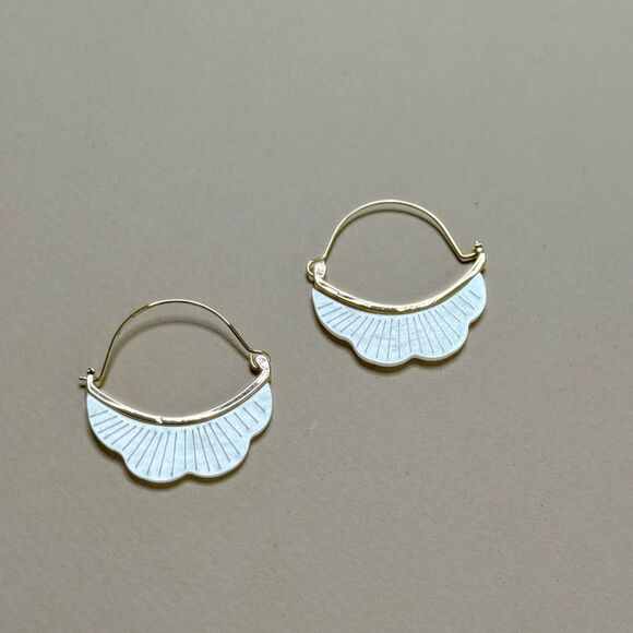 Boho Hoop Earrings #1808 - Picture 3 of 4